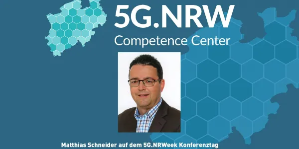 Matthias Schneider on 16 Nov. at the 5G.NRWeek conference day
