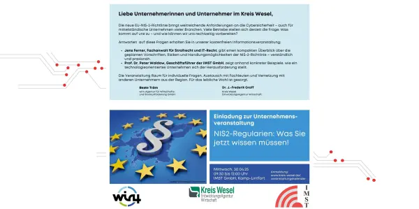 NIS 2 regulations for companies on April 30, 2025