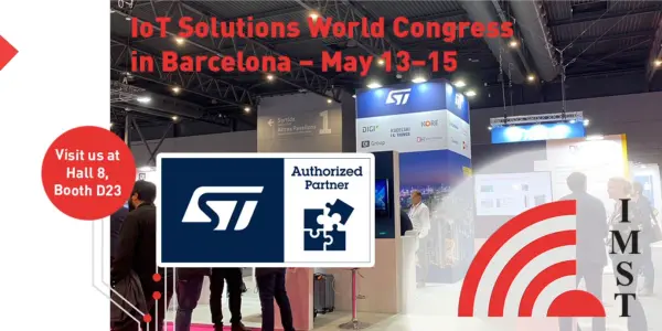 Join us at the IoT Solutions World Congress in Barcelona